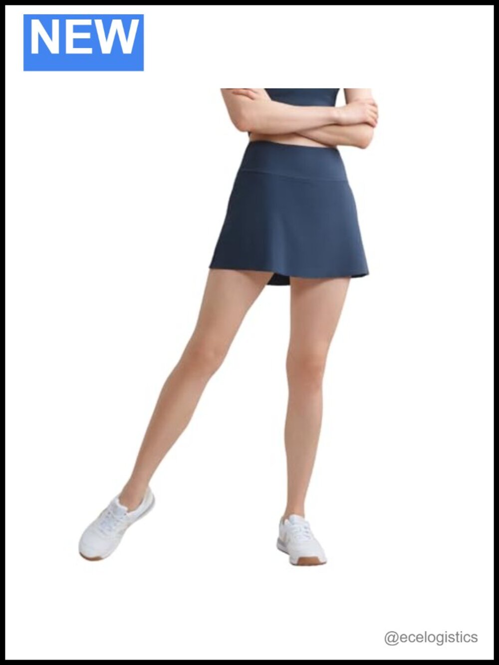 Women's Skort with 4-Way Stretch, GOLDFUSION Anti-Odor, Nylon Spandex